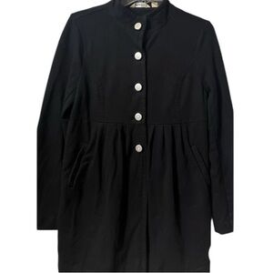 Elegant Black Women's Coat Motto ~ Women’s ~ Jacket ~ X-Small ~ Black ~ XS